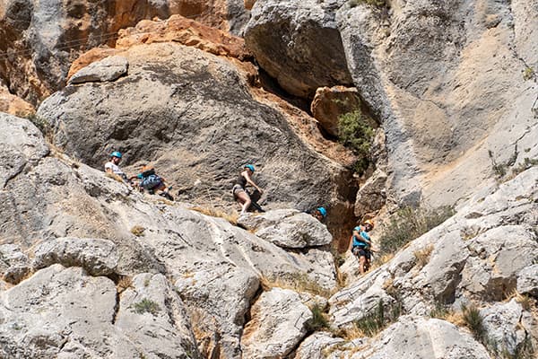 Vía Ferrata Granada — Los últimos metros